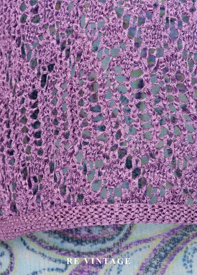 紫丁香針織剪影貓咪上衣8