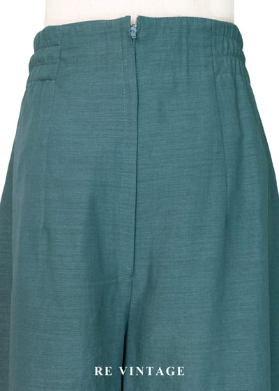 微醺孔雀綠金屬鏈高腰短褲（28"）10