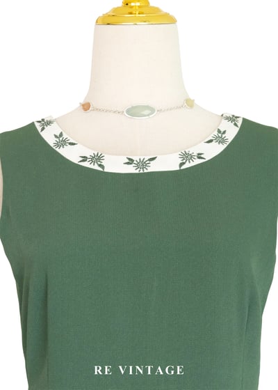 林間小詩 -圖騰滾邊洋裝5