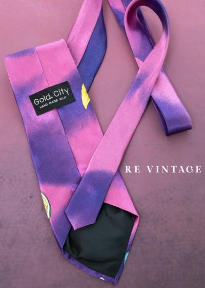 夏夜水果雞尾酒領帶7