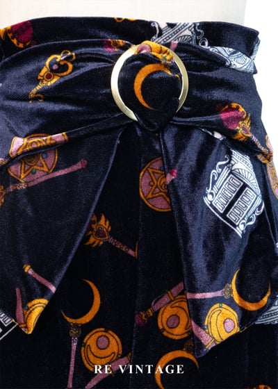 美少女戰士的魔法深藍絨布長褲（23-30"）5