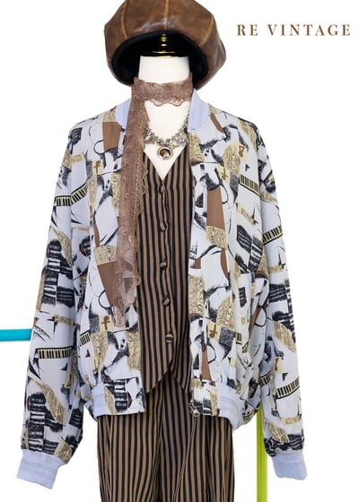 Lacy Lilic 鋼琴鍵盤薄款外套1