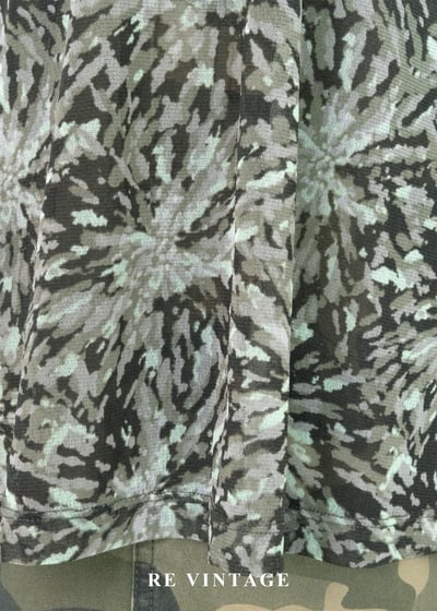 抽象墨染迷彩長版上衣6