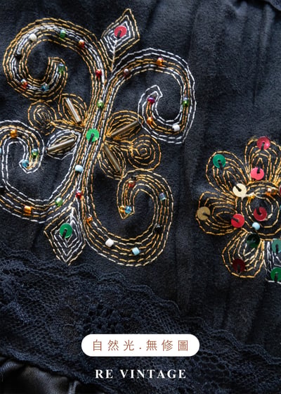 歌劇院的午夜流浪刺繡蕾絲亮片刺繡蛋糕裙（23-28"）13