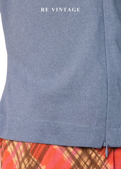 質感單品 - 霧灰裡的斜向抓皺上衣10