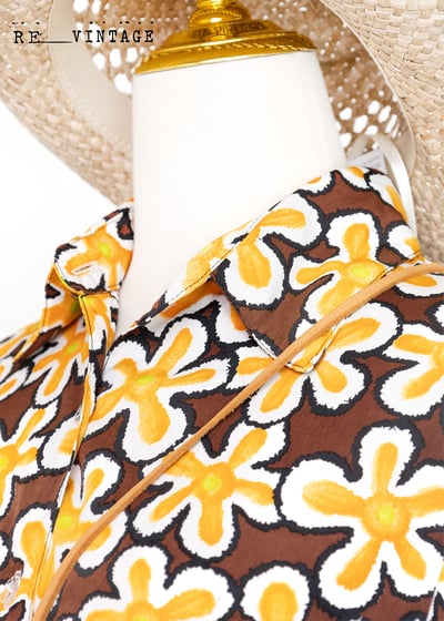 五葉黃花滿滿可愛襯衫4