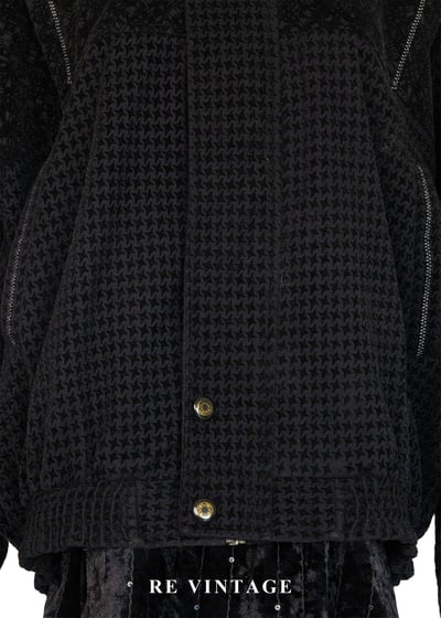 重朔經典千鳥格街頭夾克外套4