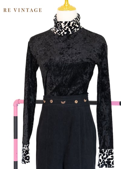 庫伊拉's here 絨布上衣1