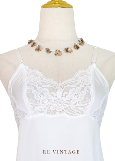 白色小精靈蕾絲內搭洋裝3