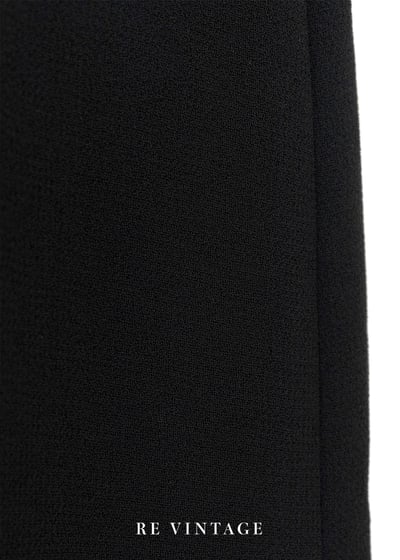 必備單品 - 質感黑高腰中長裙（24"）4