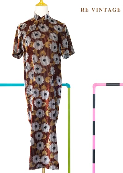 花樣年華 - 不凋謝的復古夢長洋裝1