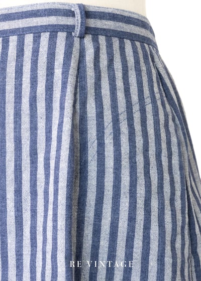 Blue Voyage海風藍白直條長裙（24"）5