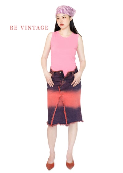 Red Light Dim Night 牛仔裙（28"）5