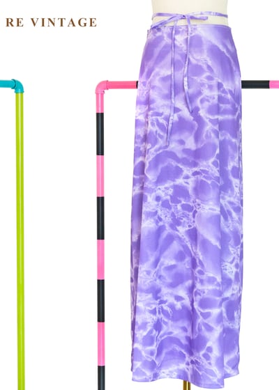 紫光漣漪如夢似幻長裙 (25")7