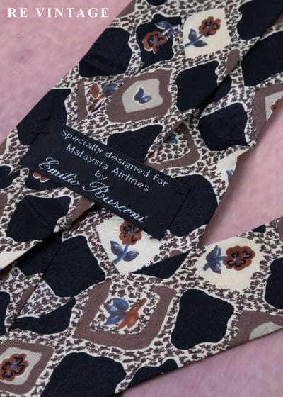 午夜花磚舊時光領帶3