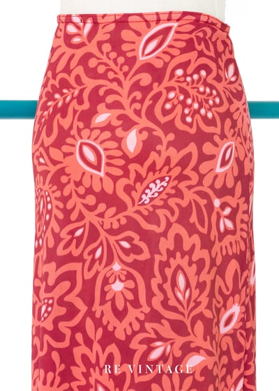 Raspberry 粉系圖騰美裙（25-28"）9