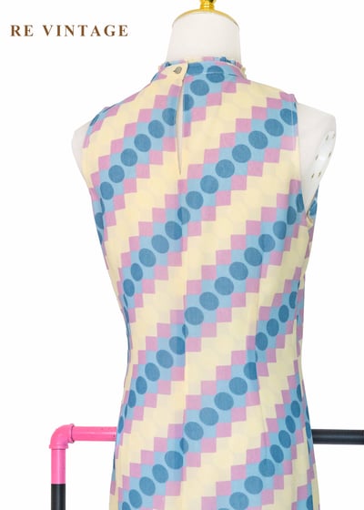 彩虹波點跳格子午後洋裝13