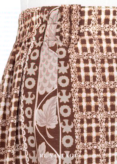 圖騰密語異國風情排釦長裙（27-30"）12