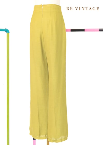 套裝長褲 -黃昏餘暉黑金刺繡背心長褲（26"）8