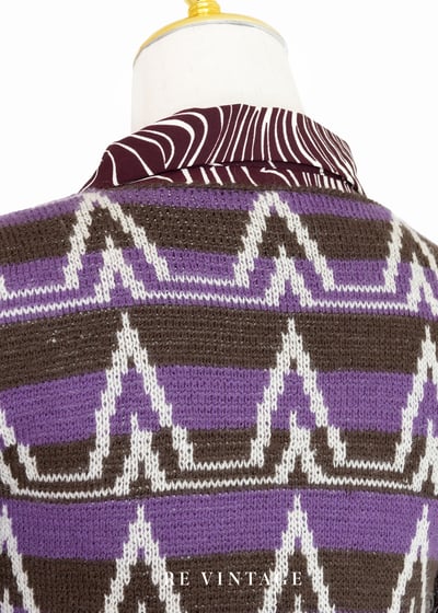 白白小山線條毛料針織背心7