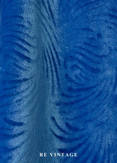 克萊因藍深海波紋絨布上衣11