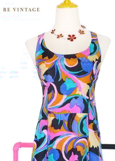 『歐洲寶物』色彩樂園夏日洋裝3