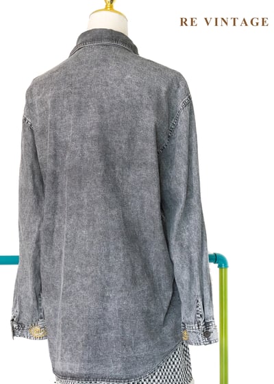 金翼微光水洗單寧襯衫10