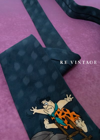 Warner Bros摩登原始人角色領帶8