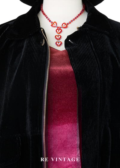 質感單品 - 直紋燈芯絨低調光澤夾克外套3