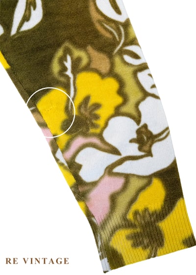 幻彩大花野性花園薄款針織毛衣16