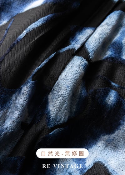 Ink Tide Blue 海潮夜色長裙（22-26"）12