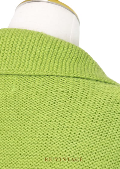 Jasmine Green 凸凸紋路針織毛衣外套12