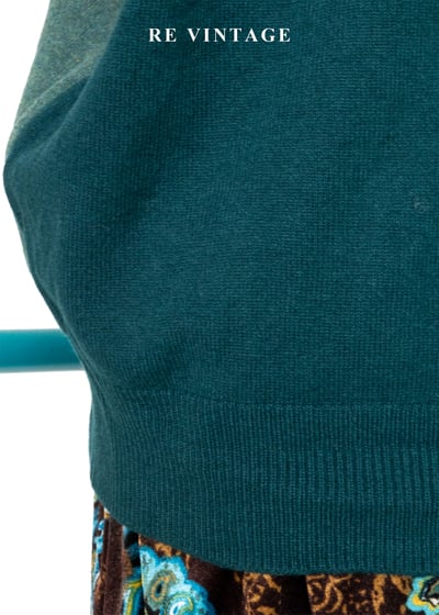 色塊跳動節奏毛料針織背心9