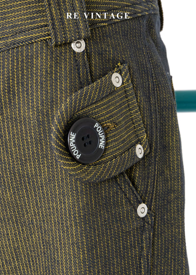 黃光行星軌道低腰長褲8