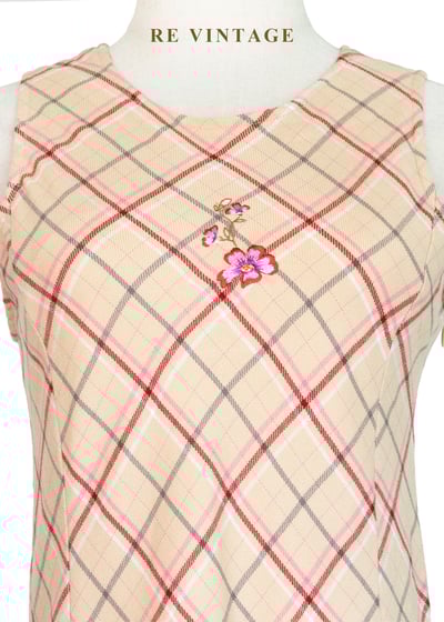 香草奶油草莓糖霜毛呢洋裝5