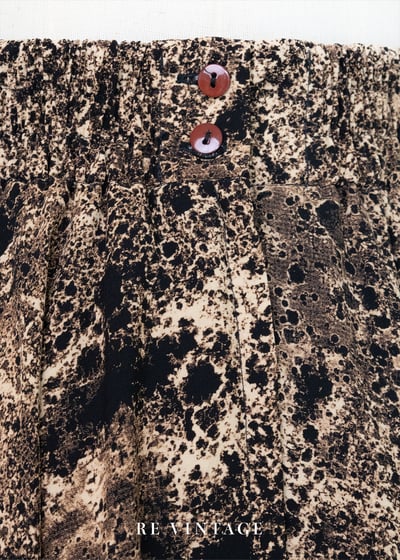 熔岩流動印記長圓裙（24-28"）9