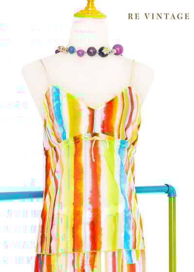 『歐洲寶物』Color Spectrum Striped 小背心1