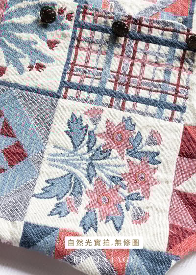 『歐洲寶物』異國風情小花園西裝背心15