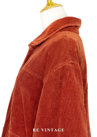 午後陽光燈芯絨外套7