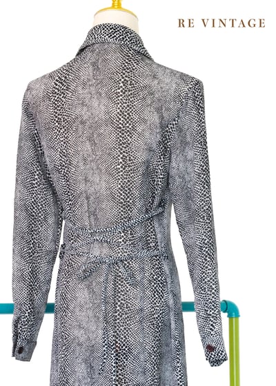 冷調蛇影之夜長版洋裝13