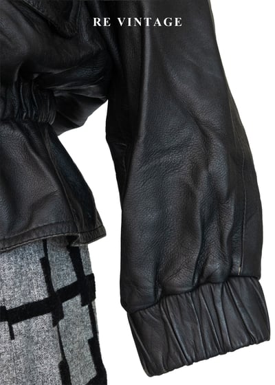 必備單品 - 率性廓形束腰皮外套9