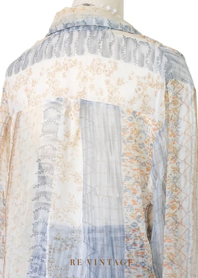 Pastel Echo 淡彩回音雪紡襯衫12