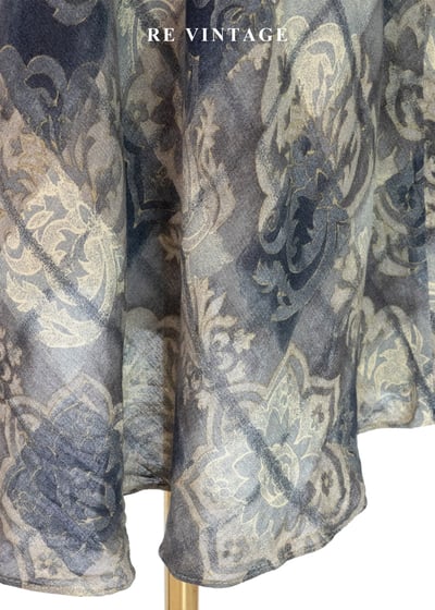 陰天雲端漫步菱格紋長裙（24"）10