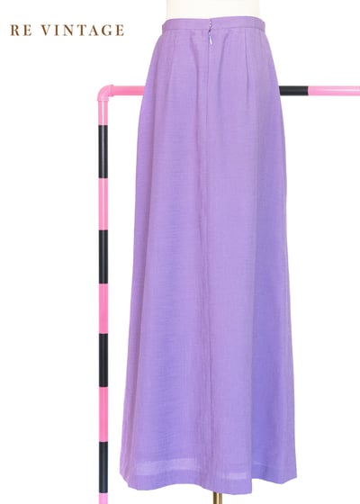 Fairy Wren 紫羅蘭色質感長裙 （25"）1