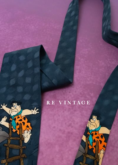 Warner Bros摩登原始人角色領帶1