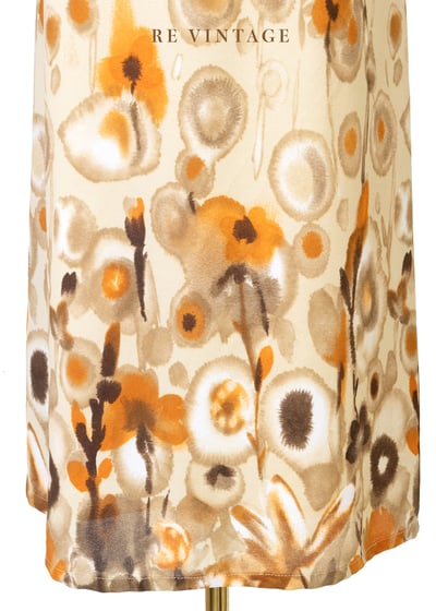 秋日暈染水彩花裙（26"）9