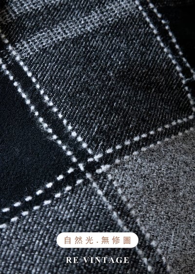 格紋結構不規則裙擺短裙（26"）11