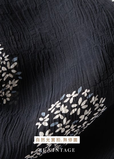 花心黑雨愛心小花迷你洋裝15