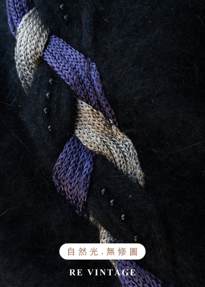 黑夜引力星夜編織滾邊毛衣12