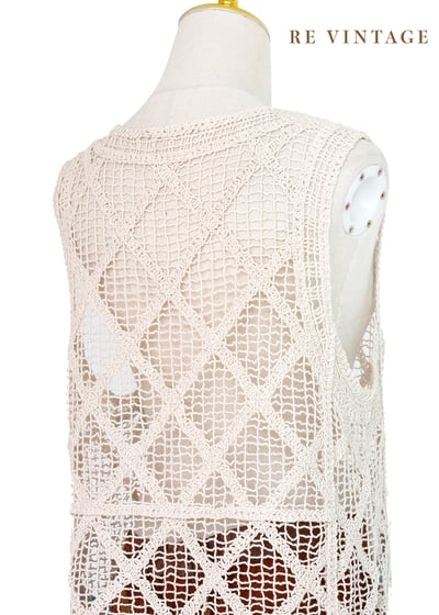 Happy Vacation 香草白織品長版背心/洋裝14